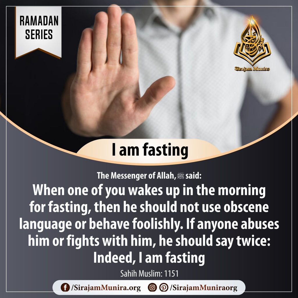 I'm Fasting