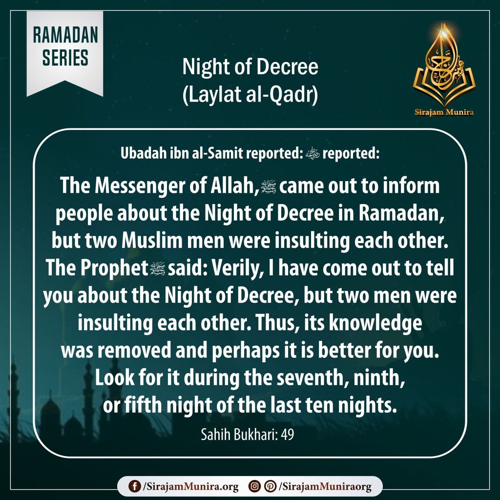 Night of Decree (Laylat al-Qadr)
