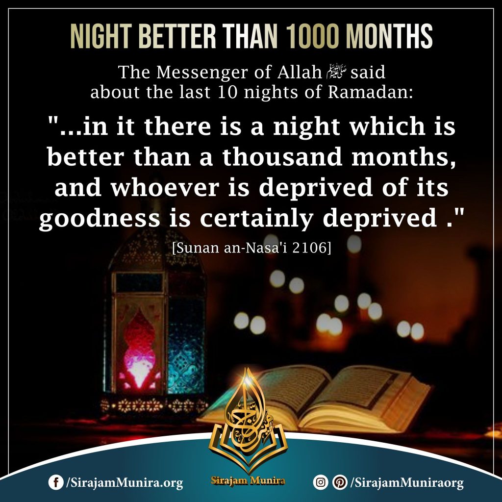 Night better than 1000 months