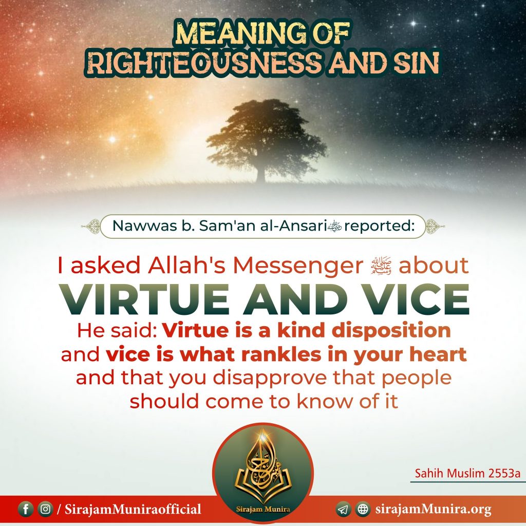 Meaning of Righteousness and Sin