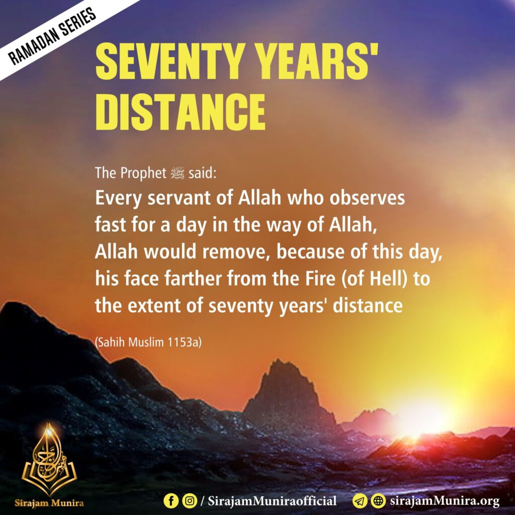 Seventy years distance
